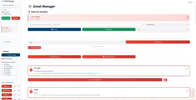 Tâches Assistant IA Local Vision DIgital Bapaume