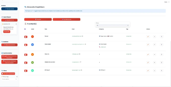 Notifications Assistant IA Local Vision DIgital Bapaume