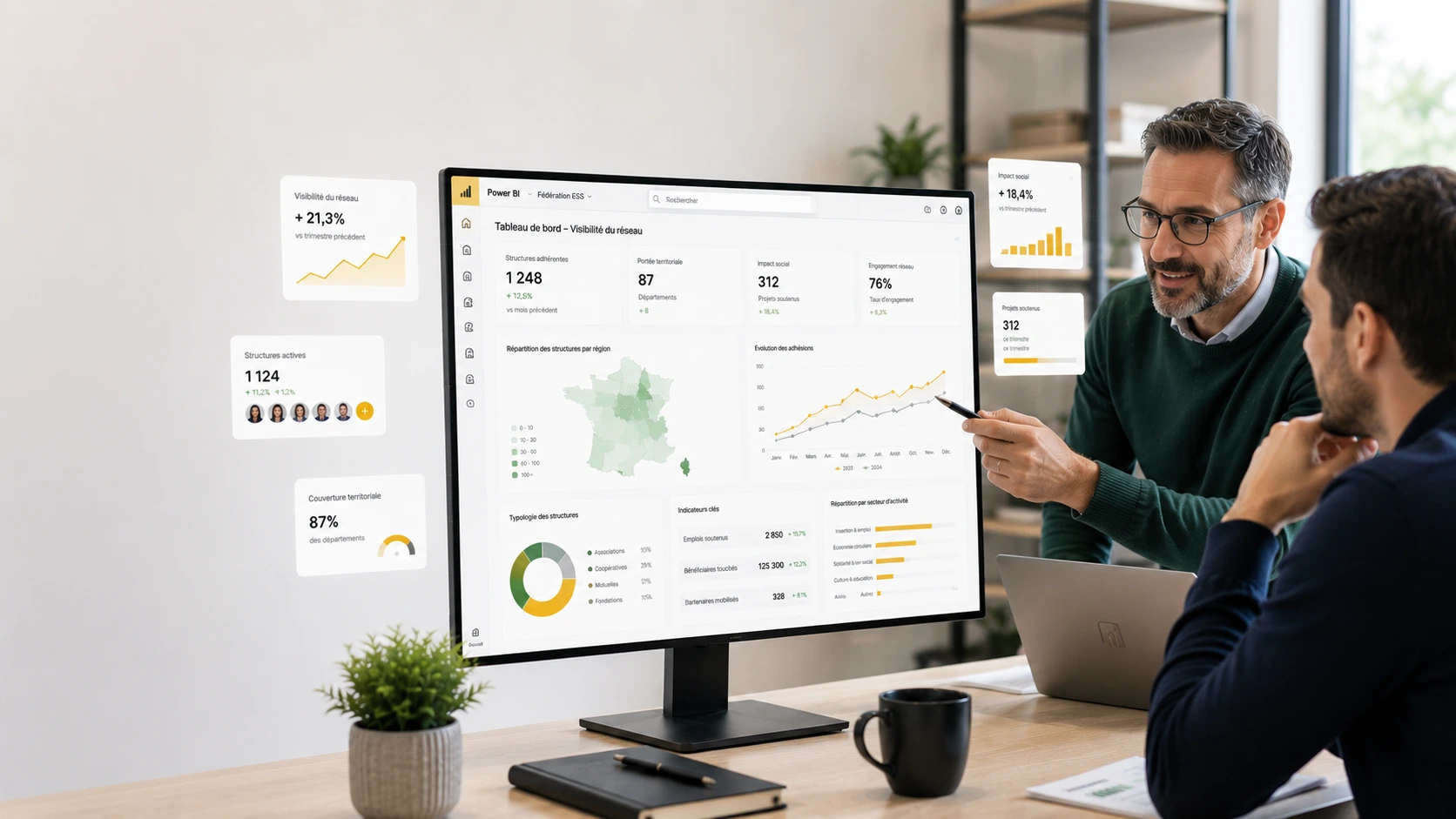 Cas d'usage Power BI — reporting divisé par 6