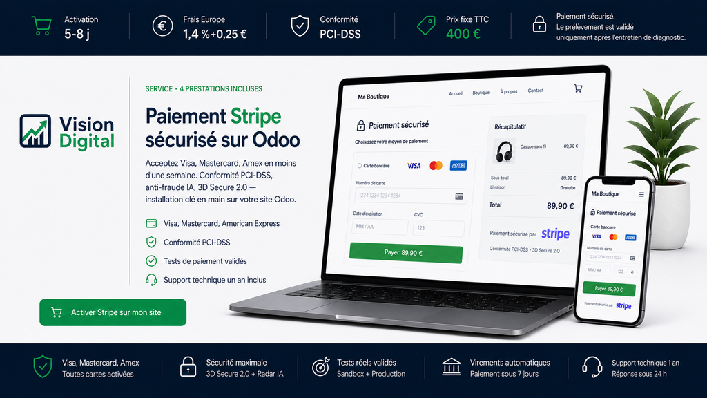 service paiement stripe vision digital - service Vision Digital pour PME Bapaume