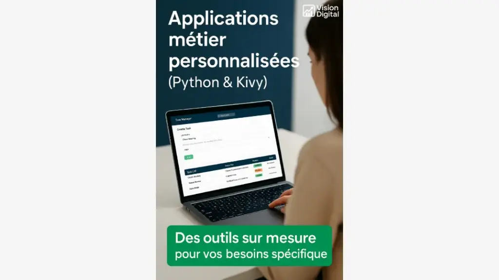 Applications métier personnalisées