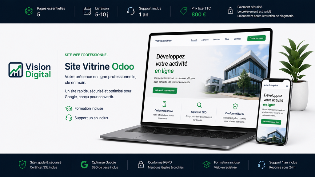 Site Vitrine Odoo
