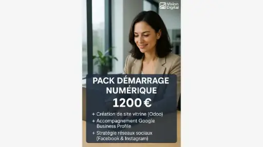 Pack Démarrage Numérique – Votre présence en ligne clé en main