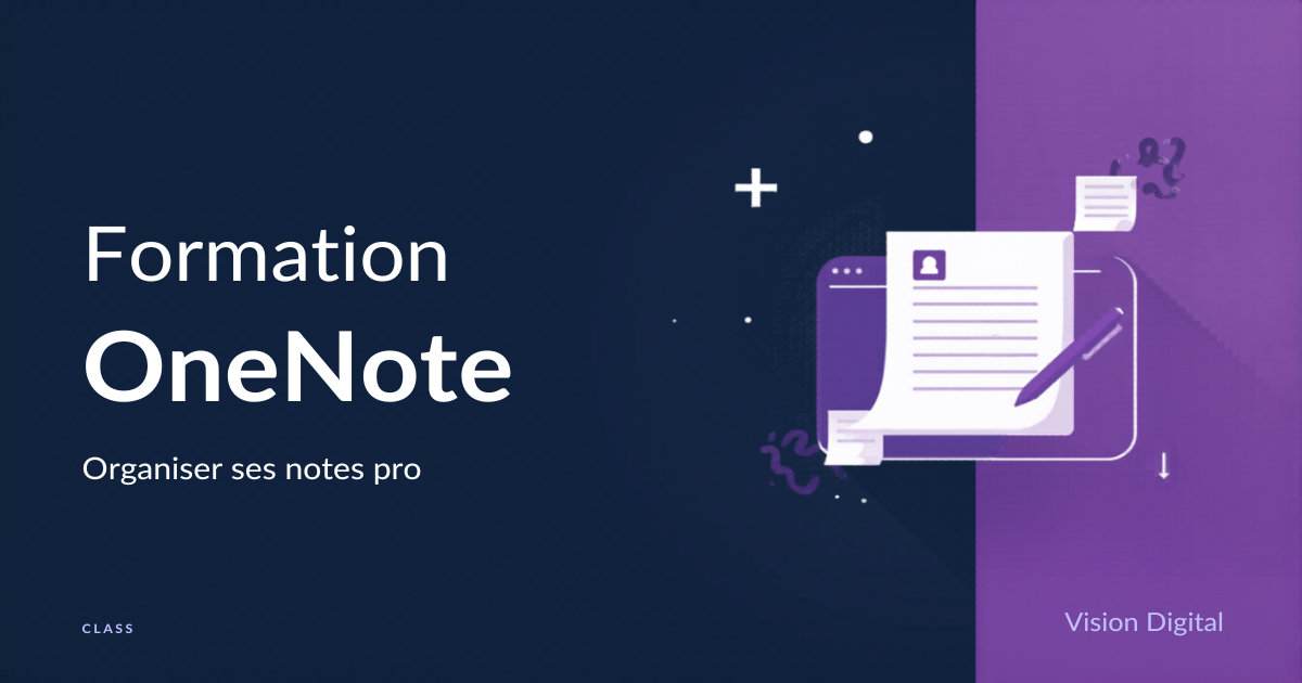 Formation OneNote — Vision Digital